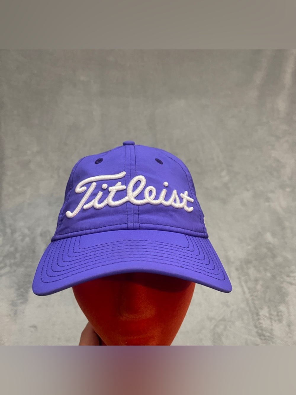 Titleist Performance Tour Pro V1 FJ Women's Golf Hat White/Purple